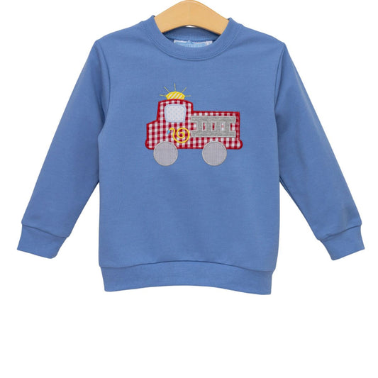 Trotter Street KidsTrotter Street Kids Boys French Terry Pullover - FiretruckBabysupermarket