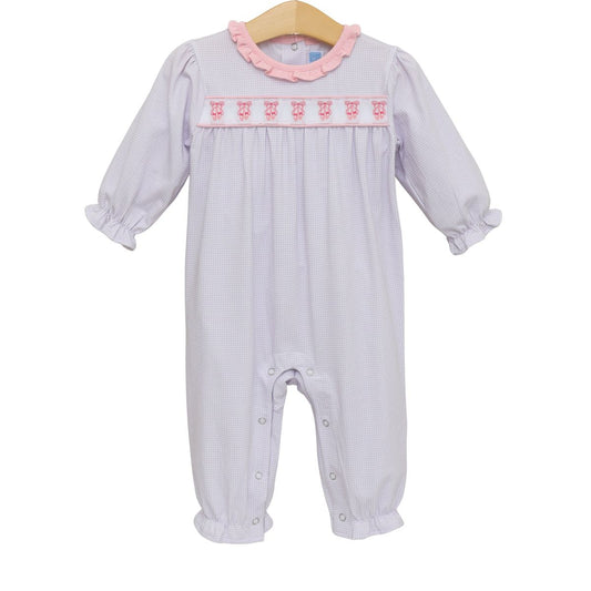 Trotter Street Kids Infant Girls Lavender / 3 Mo Trotter Street Kids Girls Twinkle Toes Romper