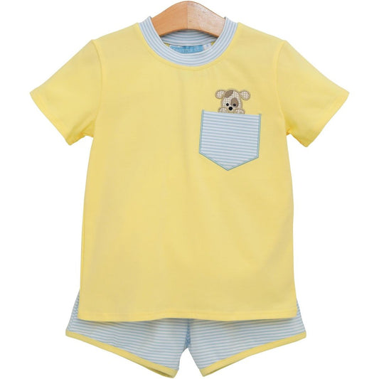 Trotter Street KidsTrotter Street Kids Puppy Paws Short SetBabysupermarket