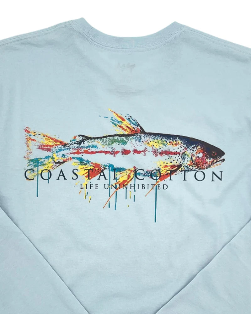 Coastal Cotton Boys Trout Long Sleeve T-Shirt