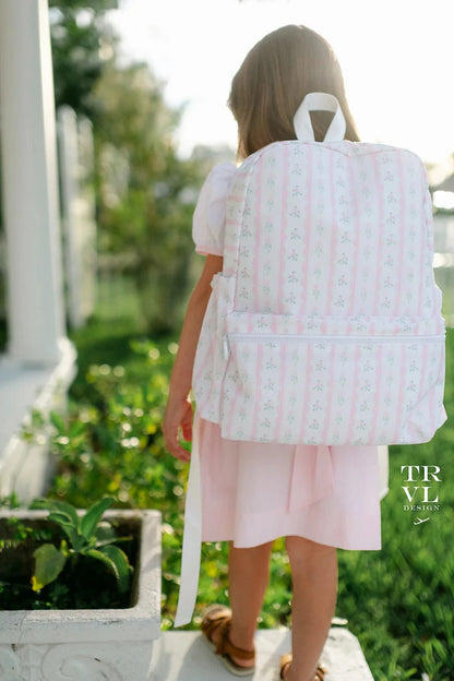 TRVL Design TRVL Design Backpacker - Ribbon Floral Pink