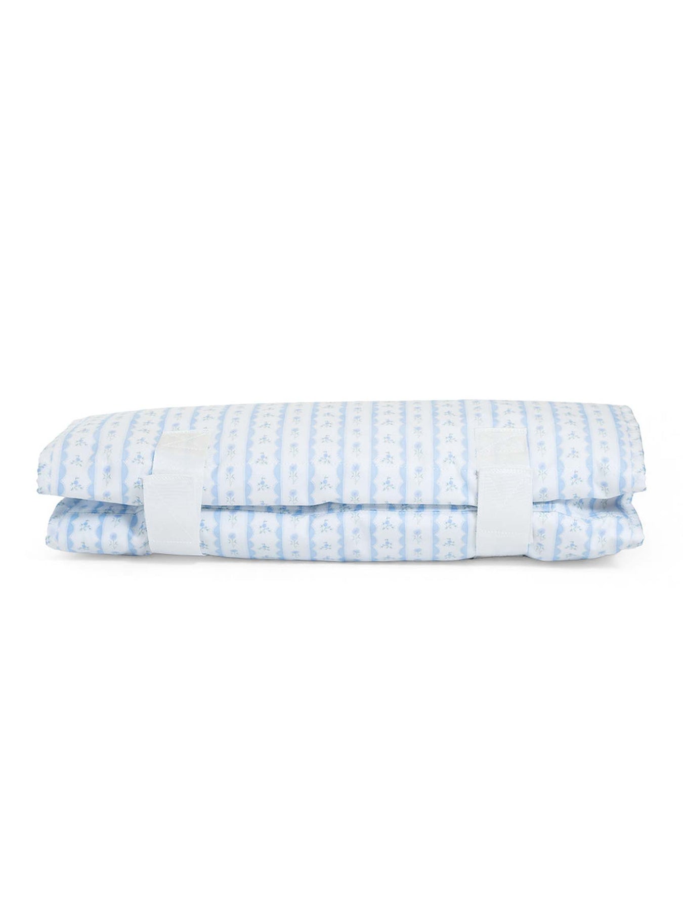TRVL Design Nap Mat- Rest Up! Ribbon Blue Floral