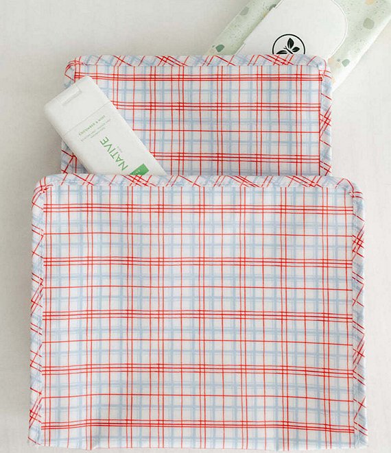 TRVL Design Roadie Large - Classic Plaid Red