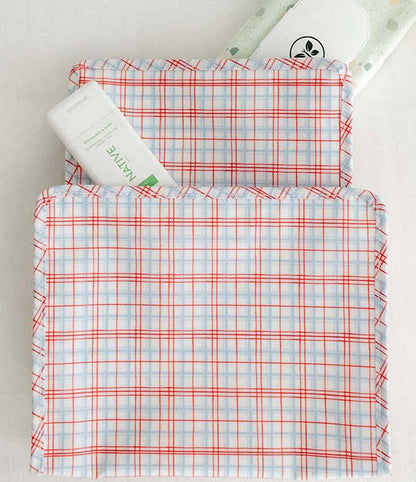 TRVL Design Roadie Large - Classic Plaid Red