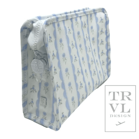 TRVL Design Apparel & Gifts Ribbon Blue Floral TRVL Design Roadie Medium - Ribbon Blue Floral