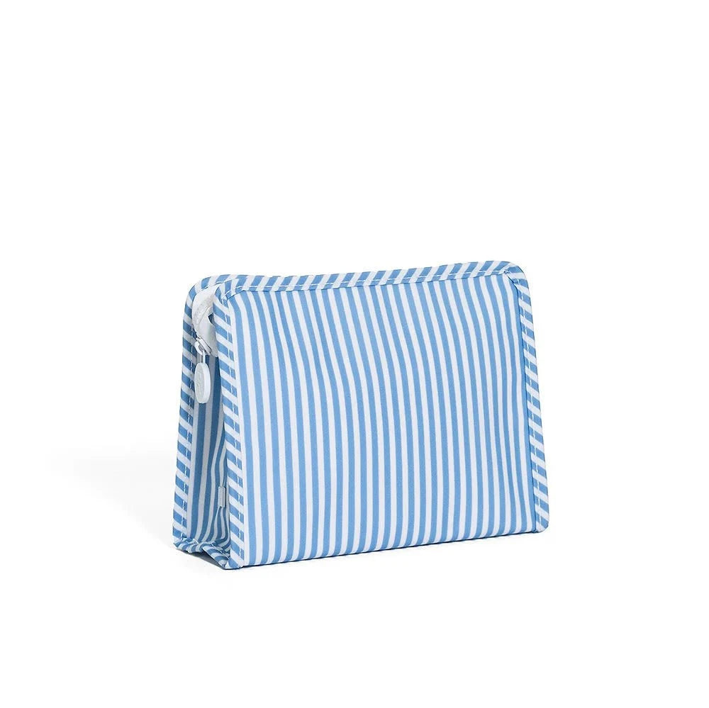 TRVL Design TRVL Design Roadie Medium Zip Pouch - Pimlico Stripe Chambray