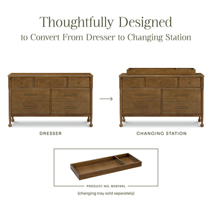 Namesake Alouette 7-Drawer Wide Dresser 56”