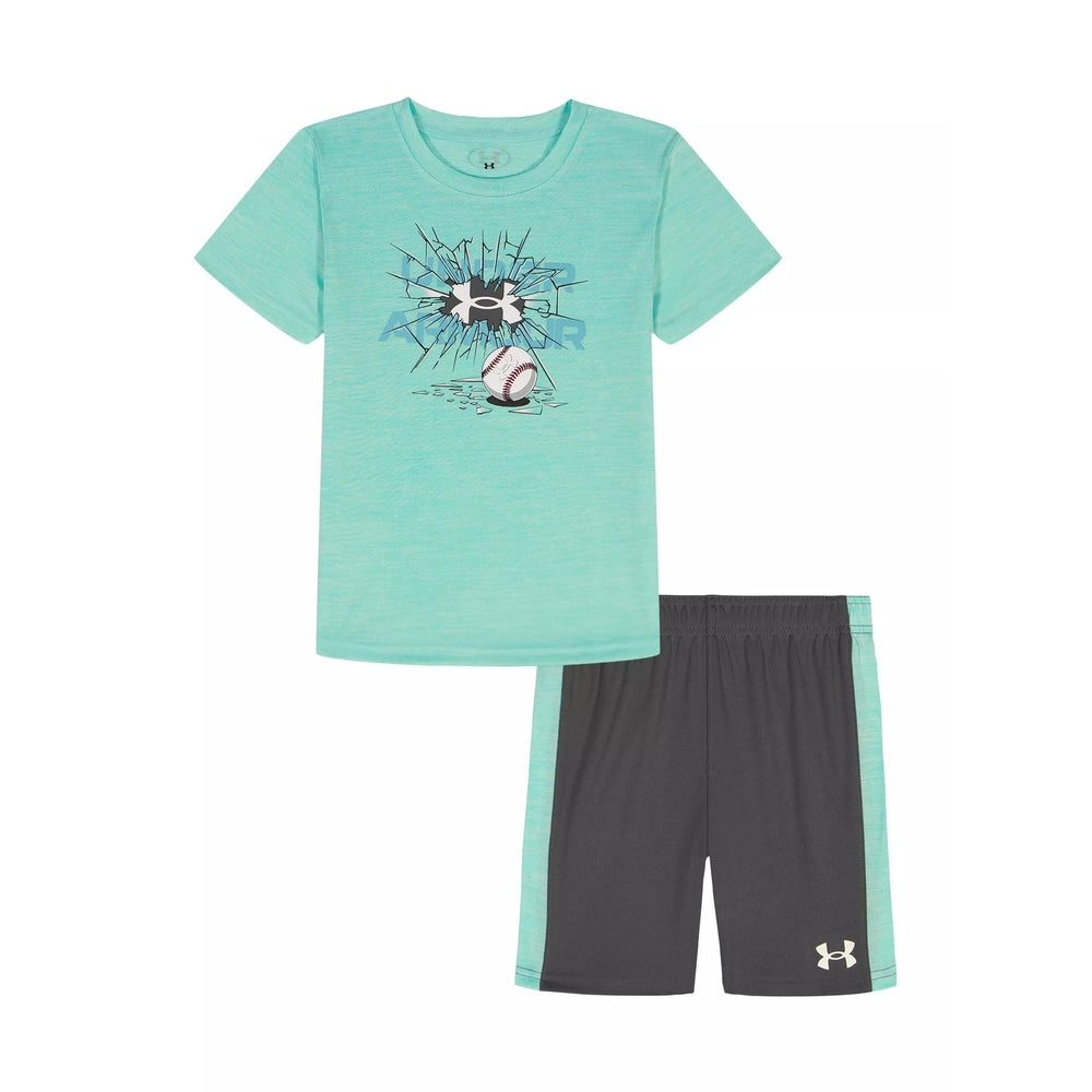 Under ArmourUnder Armour Boys Tech Break Ball Short Sleeve SetBabysupermarket