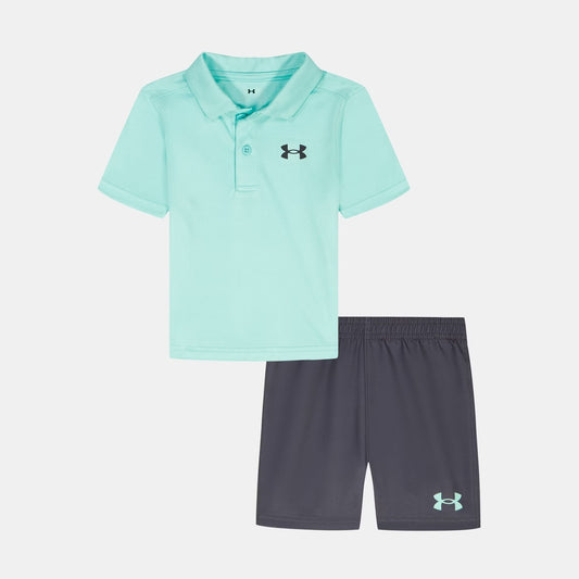 Under Armour Boys Apparel Under Armour Golf Polo Short Set