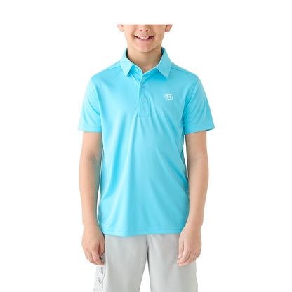 Under Armour Boys Apparel Under Armour Short-Sleeve Printed UPF Polo Shirt
