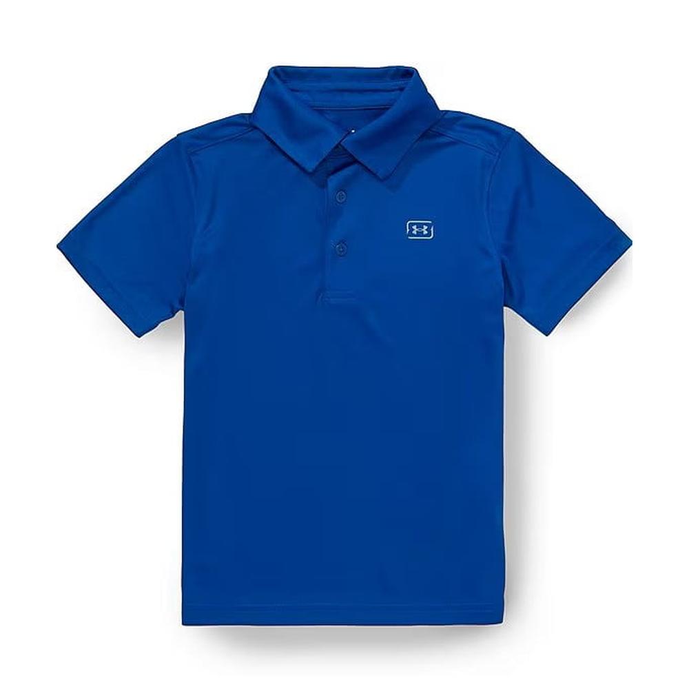 Under Armour Boys Apparel Under Armour Short-Sleeve Printed UPF Polo Shirt