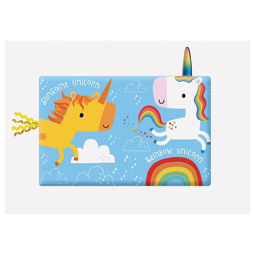 Scholastic Sensory Snuggable Unicorn Fun Book