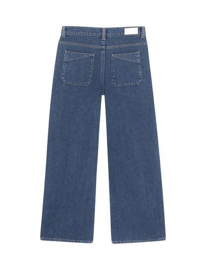 DL1961DL1961 Girls Lily Wide Leg Jean - Moon LakeBabysupermarket