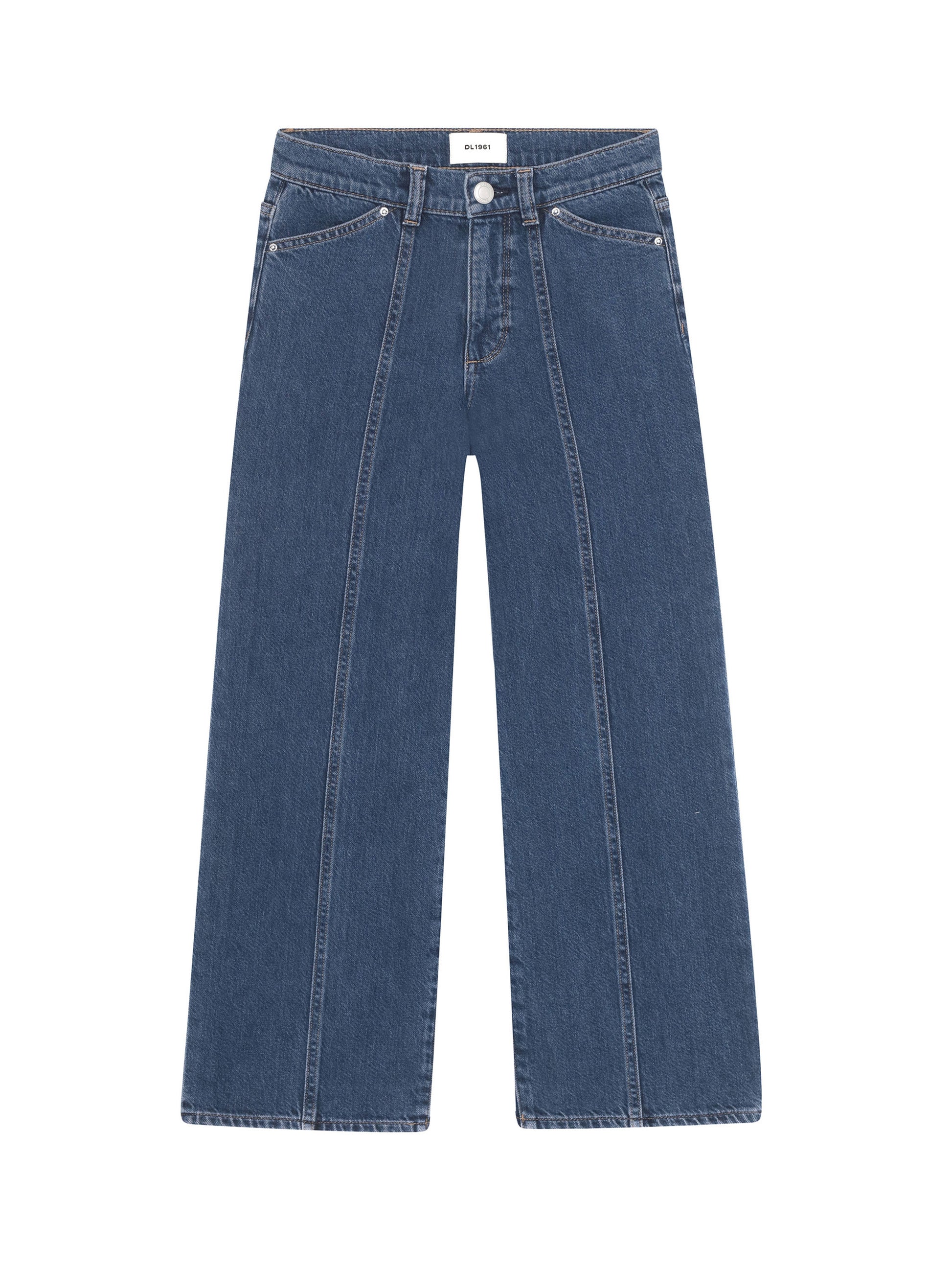 DL1961DL1961 Girls Lily Wide Leg Jean - Moon LakeBabysupermarket
