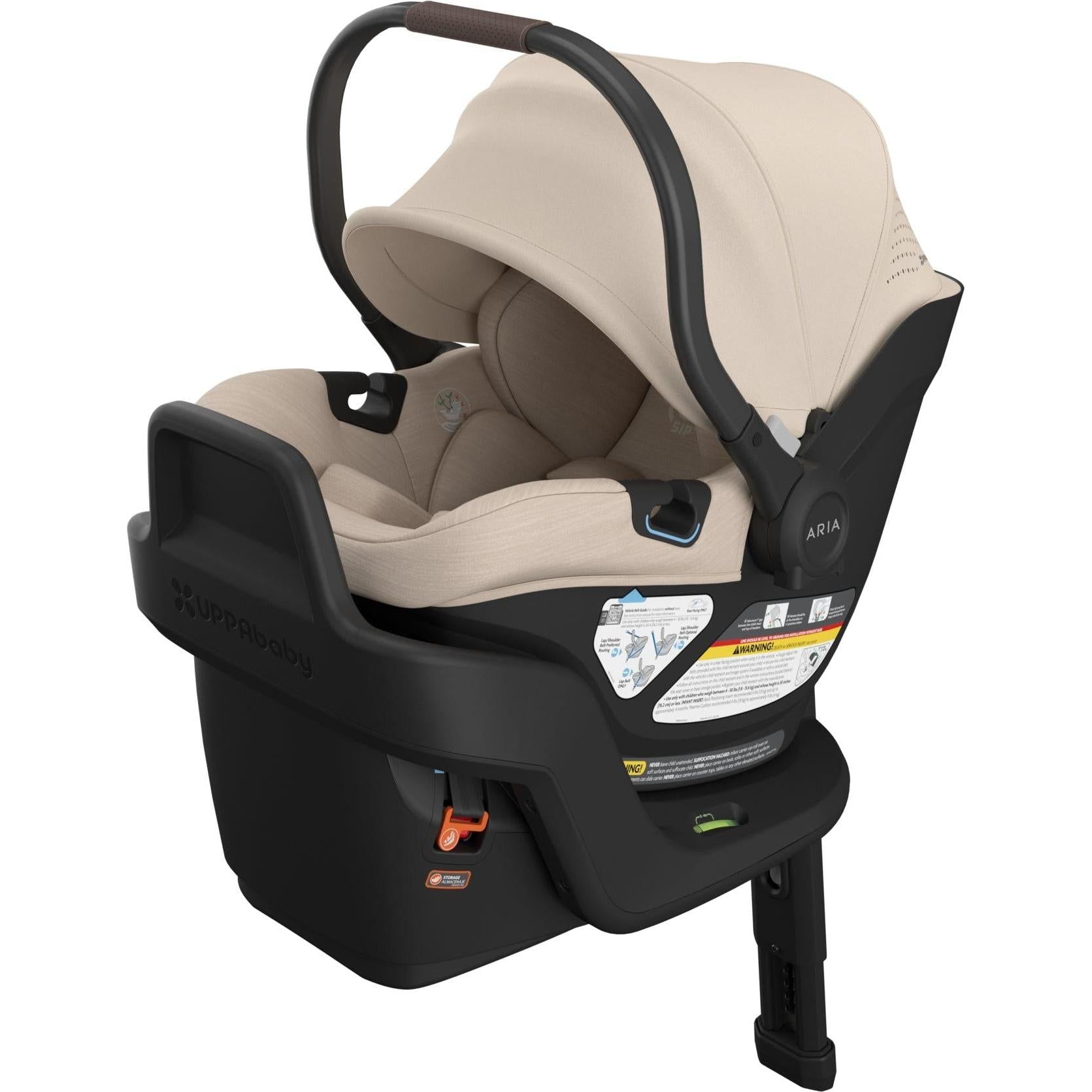 UPPAbaby Car Seats - Infant Declan (Oat Mélange) UPPAbaby Aria V2 Infant Car Seat