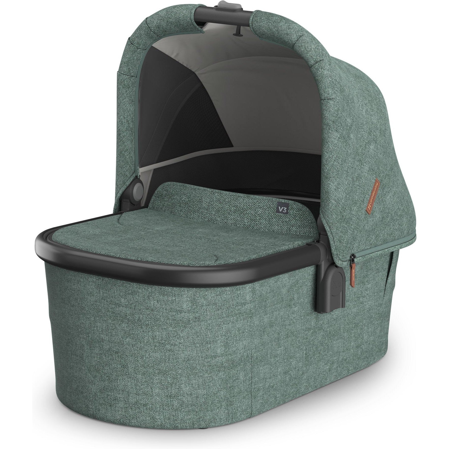 UPPAbaby Stroller Accessories Gwen (Green Mélange | Carbon Frame) UPPAbaby Bassinet V3 for Vista, Cruz, Ridge & Minu