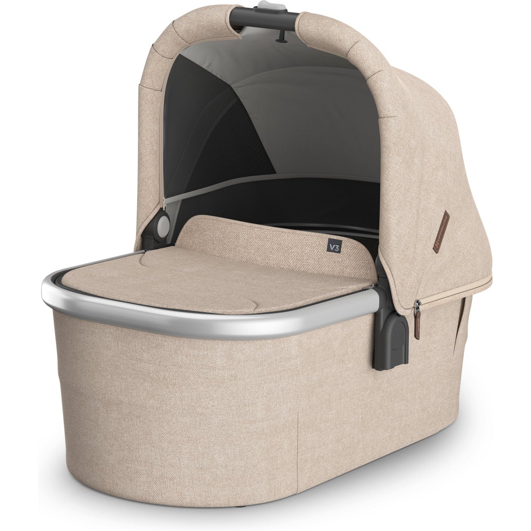 UPPAbaby Stroller Accessories Declan (Oat Mélange | Silver Frame) UPPAbaby Bassinet V3 for Vista, Cruz, Ridge & Minu
