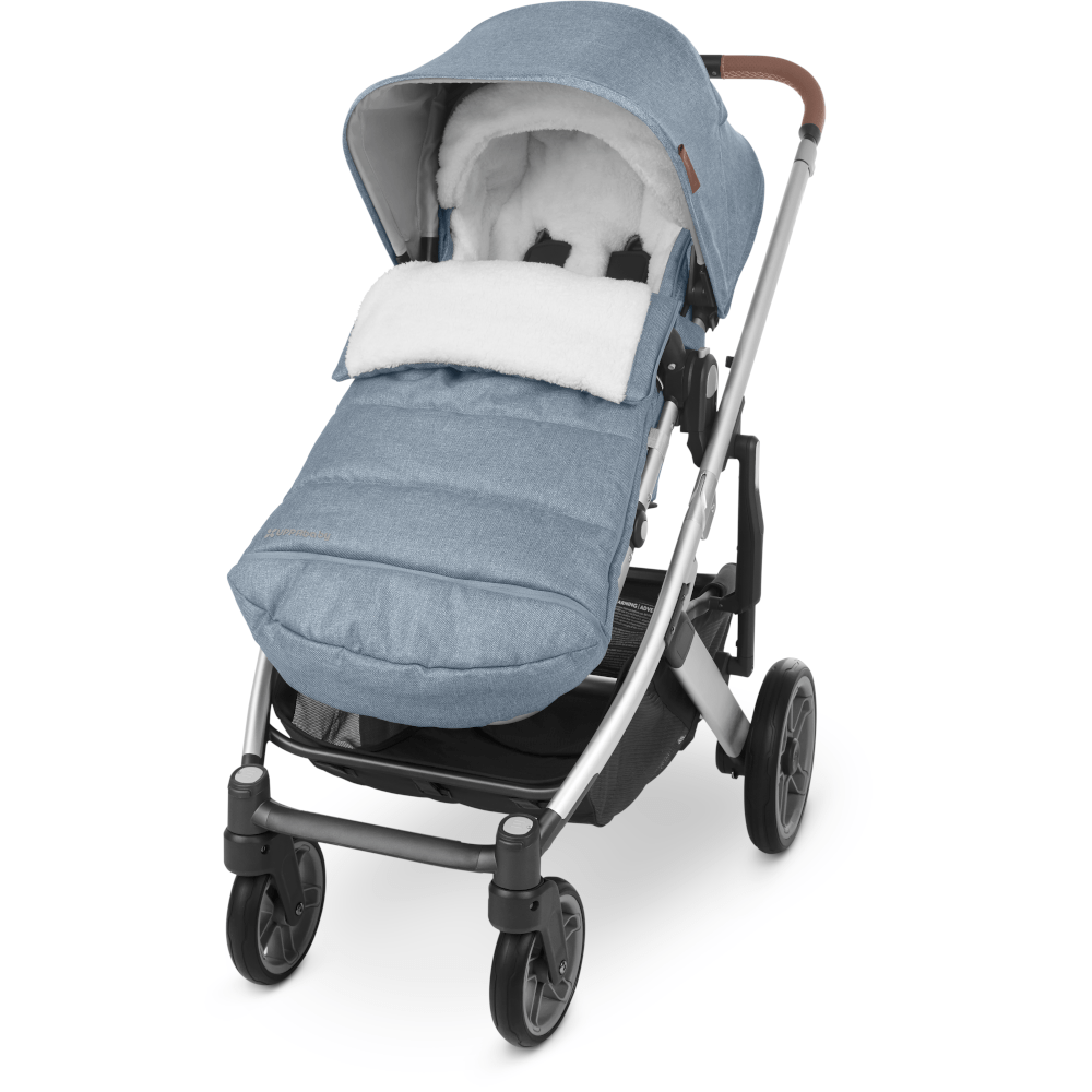 UPPAbaby Stroller Accessories Gregory (Blue Mélange) UPPAbaby CozyGanoosh Footmuff