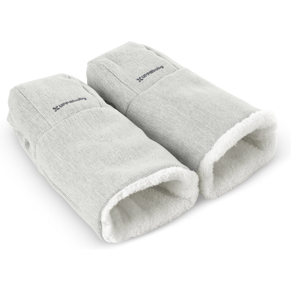 UPPAbaby Stroller Accessories Anthony (White & Grey Chenille) - DISC UPPAbaby CozyHandmuffs