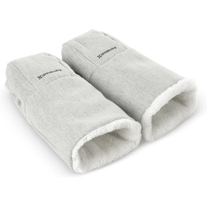 UPPAbaby Stroller Accessories Anthony (White & Grey Chenille) - DISC UPPAbaby CozyHandmuffs