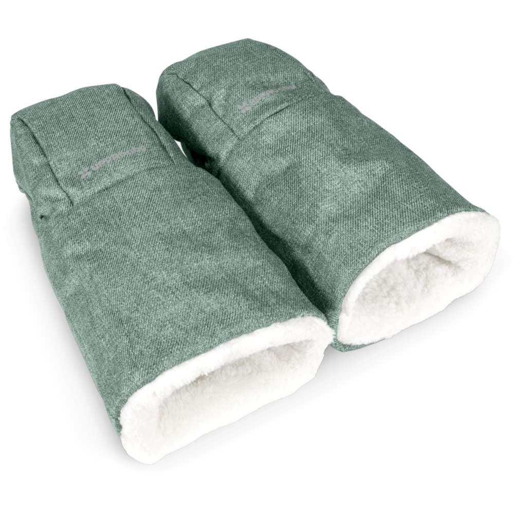 UPPAbaby Stroller Accessories Gwen/Emmett (Green Mélange) - DISC UPPAbaby CozyHandmuffs