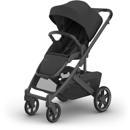 UPPAbaby Strollers - Single Jake (Charcoal | Carbon Frame | Black Leather) UPPAbaby Cruz V3 Stroller