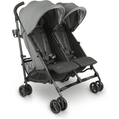 UPPAbaby Strollers - Double Greyson (Charcoal Mélange | Carbon Frame) UPPAbaby G-Link V2 Stroller