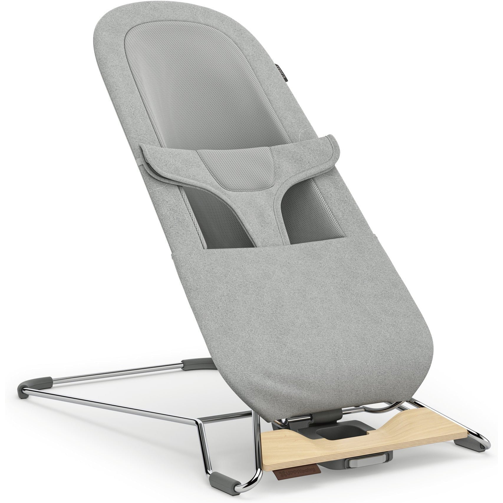 UPPAbaby Bouncers Stella (Grey Mélange | Silver Frame | Maple Wood) UPPAbaby Mira 2-in-1 Bouncer & Seat