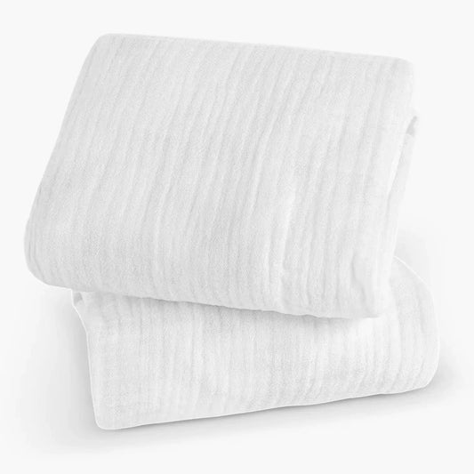 UPPAbaby Playards UPPAbaby Remi Organic Bassinet Mattress Cover (Set of 2)