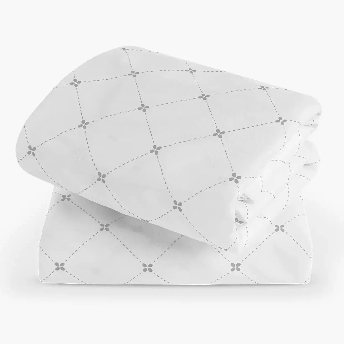 UPPAbabyUPPAbaby Remi Waterproof Bassinet Mattress Cover (Set of 2)Babysupermarket