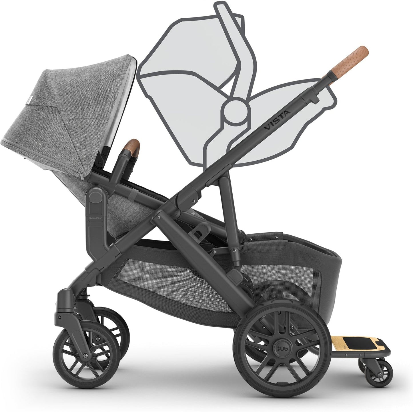 UPPAbaby Stroller Accessories UPPAbaby Vista V2+ RumbleSeat