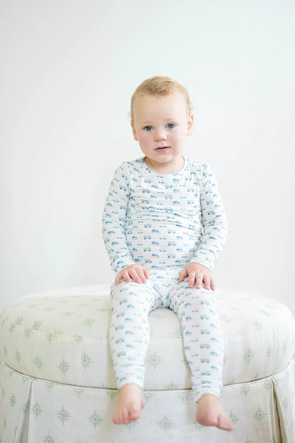 Uptown Baby Uptown Baby Boys Long Sleeve Pajama - Construction Zone