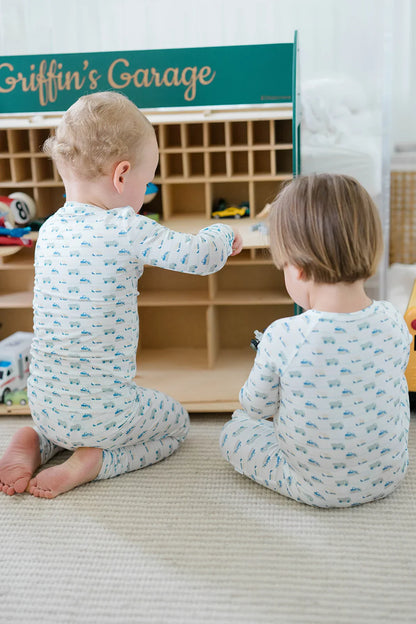 Uptown Baby Uptown Baby Boys Long Sleeve Pajama - Construction Zone