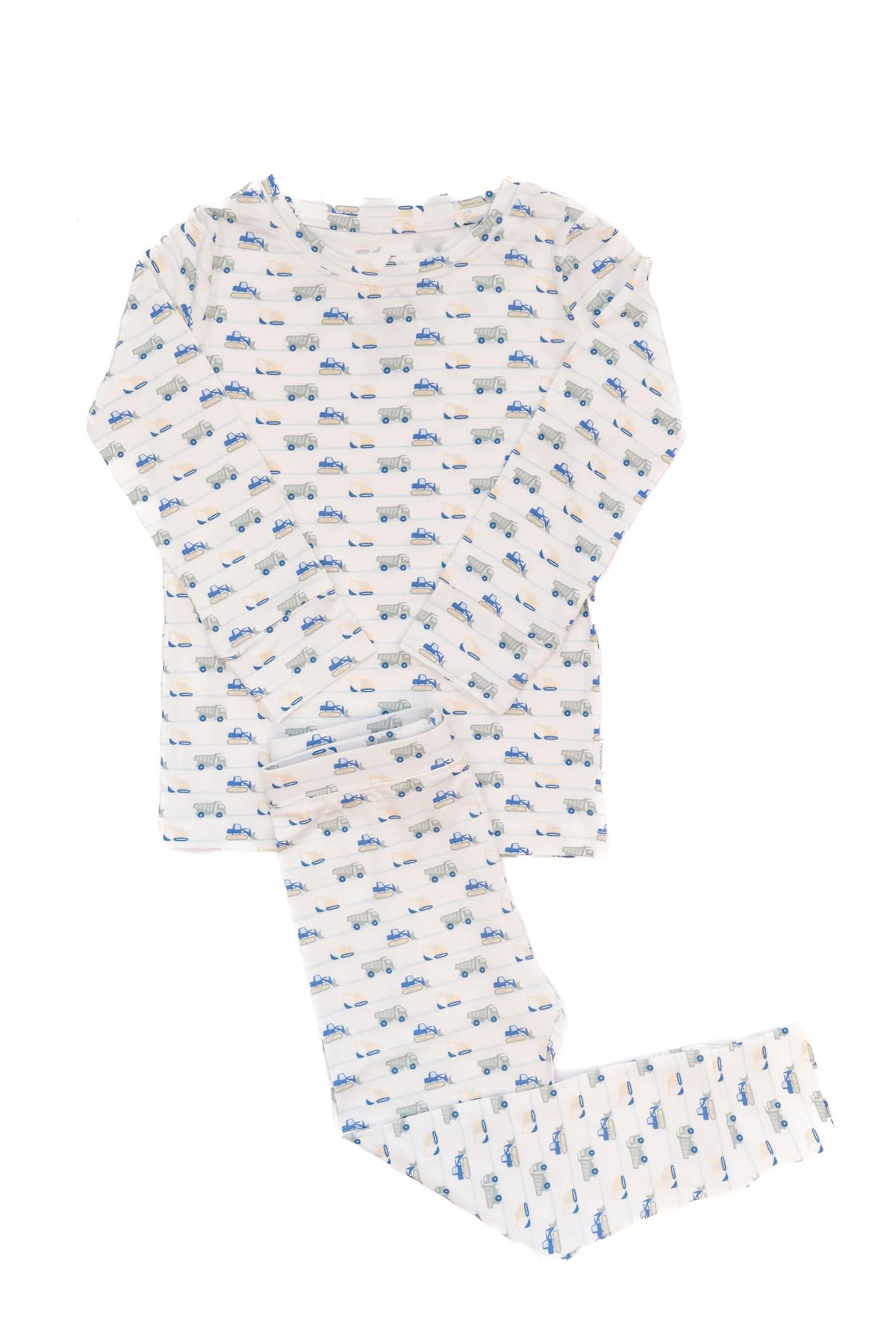 Uptown Baby Construction Zone / 2 Toddler Uptown Baby Boys Long Sleeve Pajama - Construction Zone