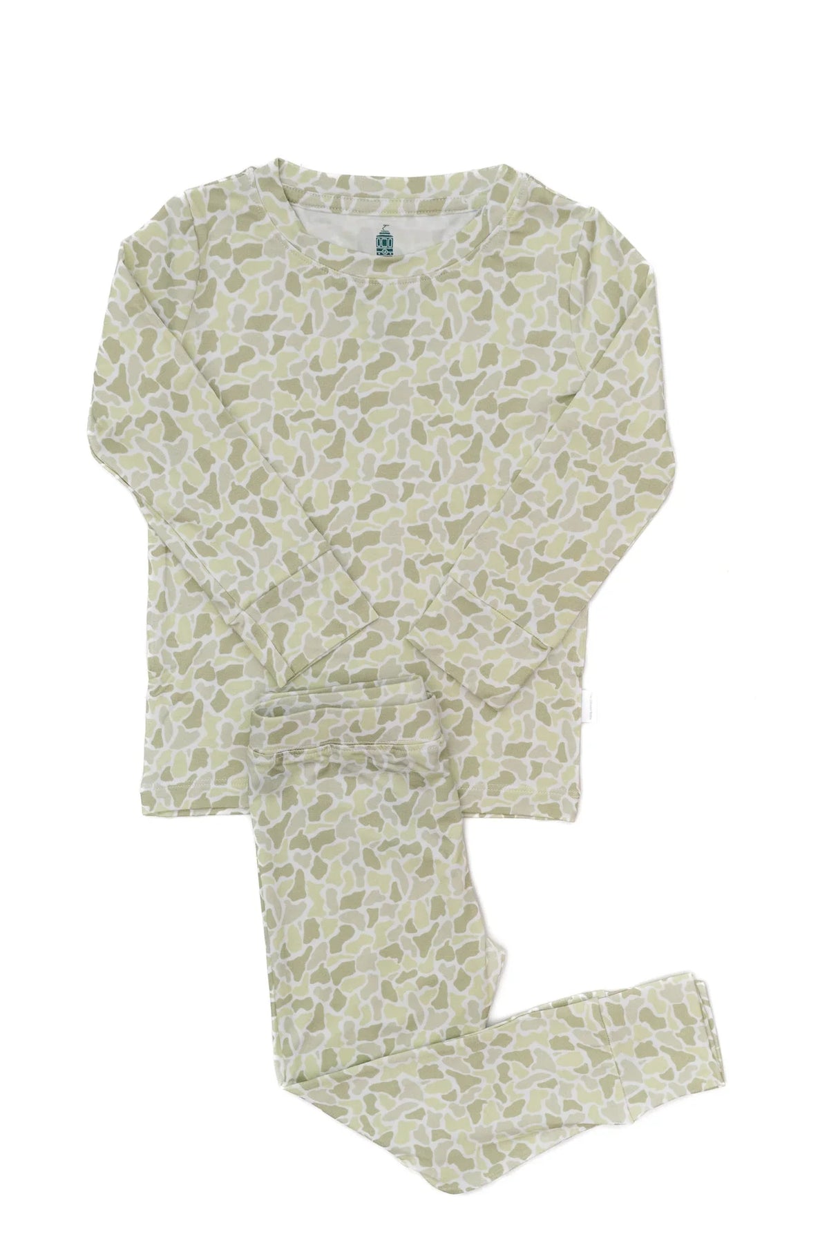 Uptown Baby Green Camo / 2 Toddler Uptown Baby Boys Long Sleeve Pajama - Green Camo