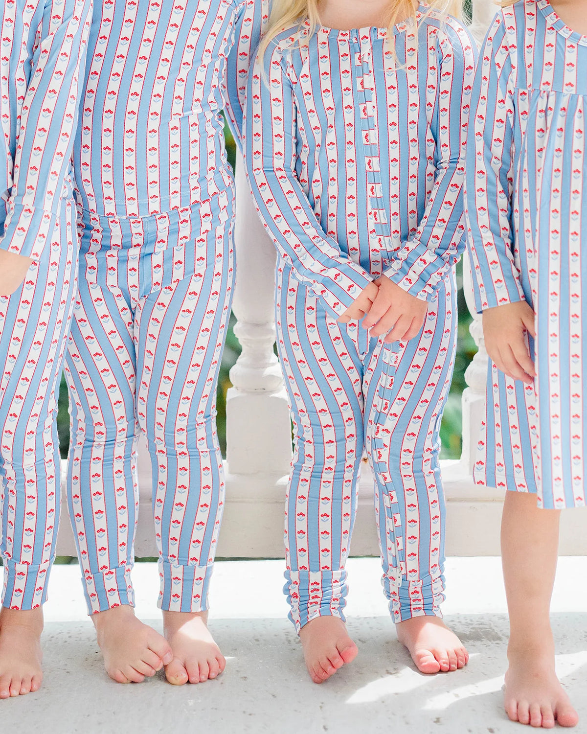 Uptown BabyUptown Baby Girls Long Sleeve Pajama - Scallop FloralsBabysupermarket