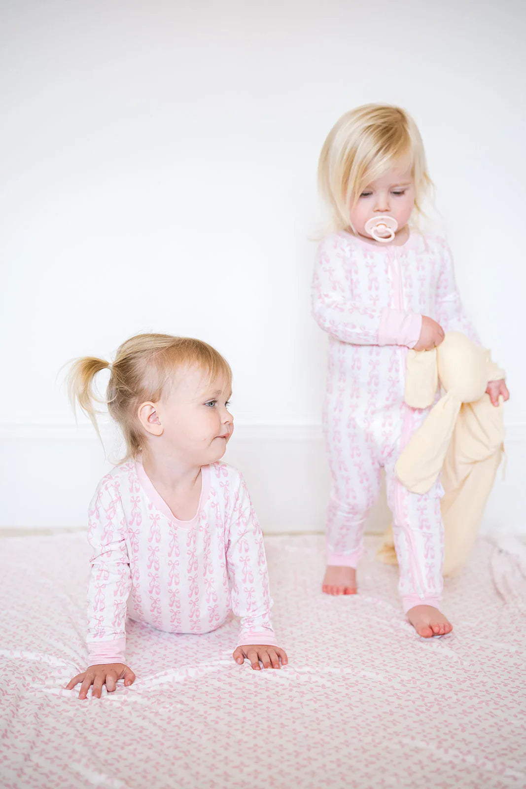 Uptown BabyUptown Baby Long Sleeve Romper - BalletBabysupermarket