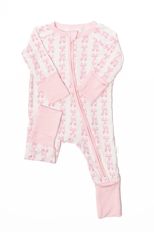 Uptown BabyUptown Baby Long Sleeve Romper - BalletBabysupermarket