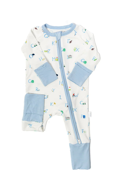 Uptown Baby Infant Golf ABC's / Newborn Uptown Baby Long Sleeve Romper - Golf ABC's