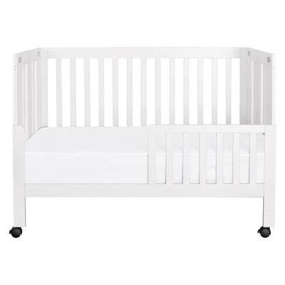 Babyletto Maki Portable Folding Crib with Toddler Bed Conversion Kit