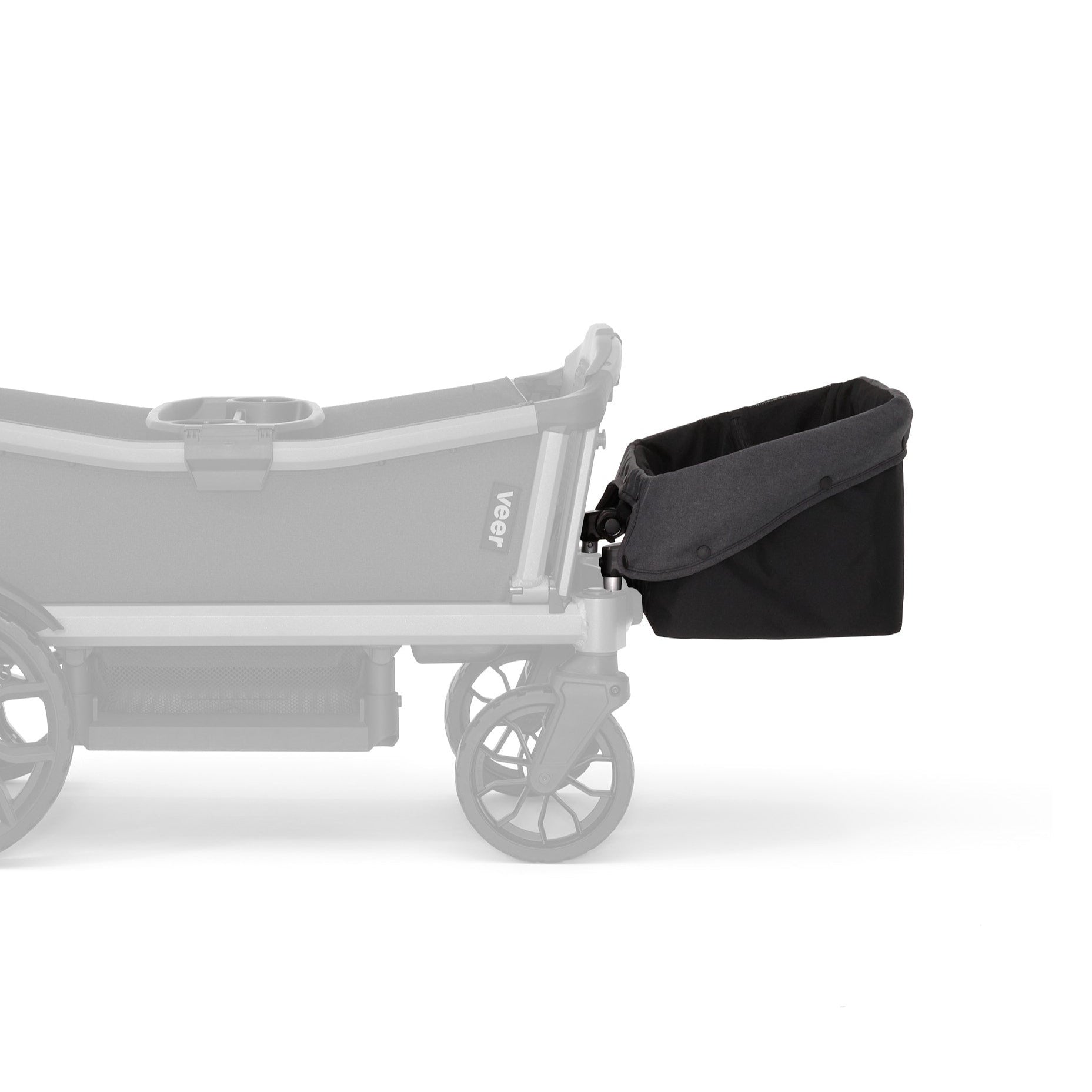 Veer Strollers - Wagon Veer Cruiser City XL Essentials (Cruiser City XL, Basket, Canopy)