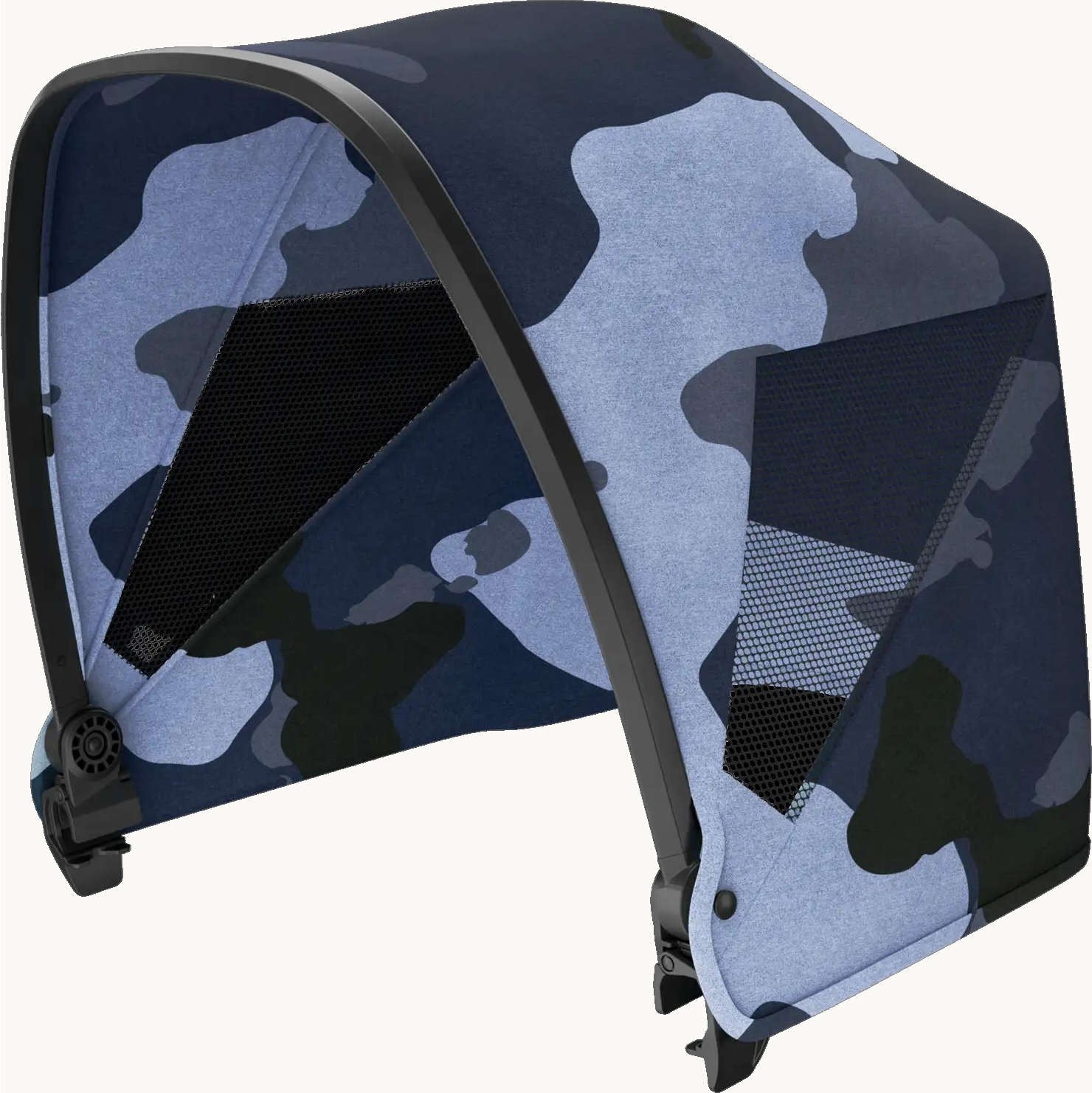 Veer Stroller Accessories Blue Camo Veer Cruiser Custom Retractable Canopy