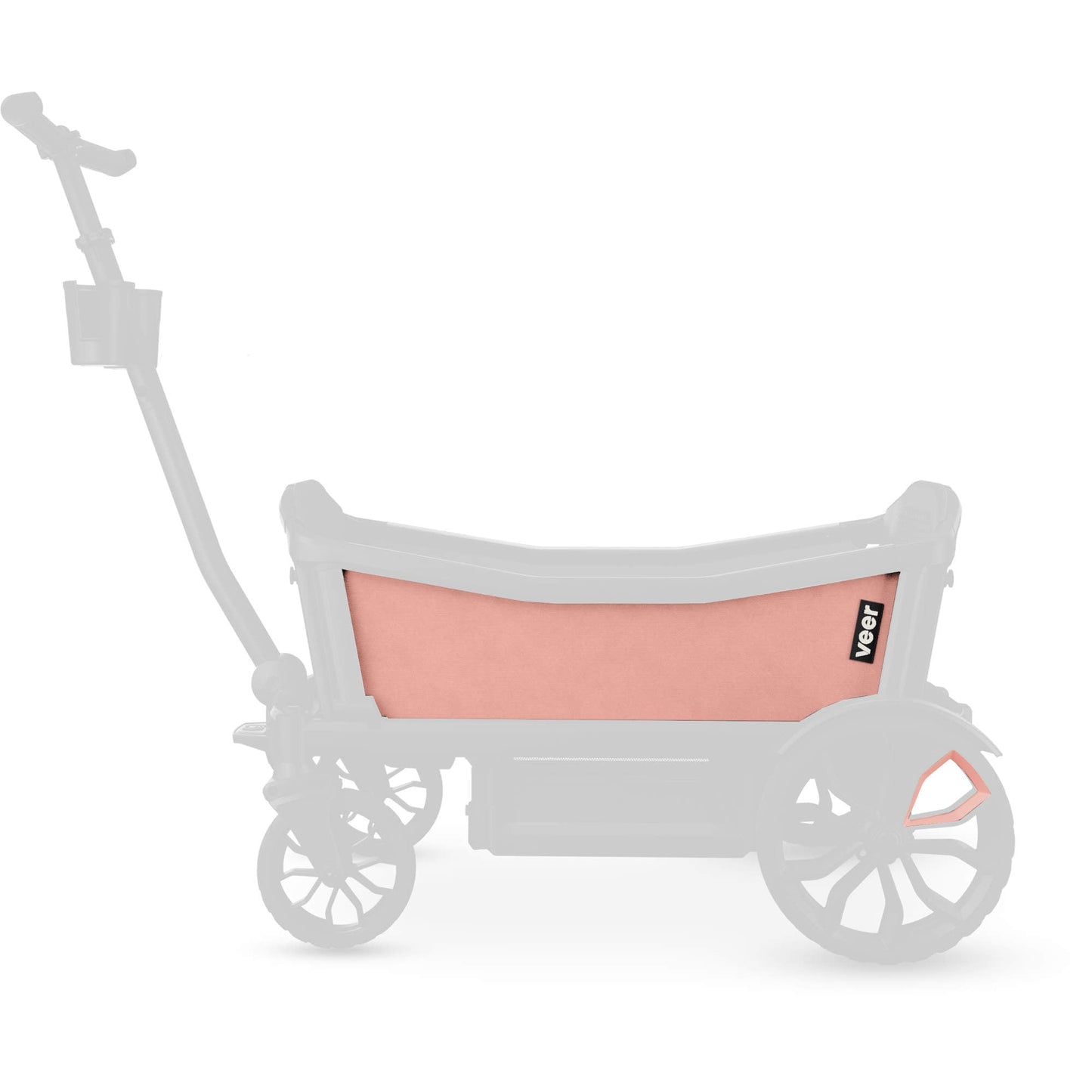 Veer Stroller Accessories Rose Quartz Veer Cruiser Custom Sidewall