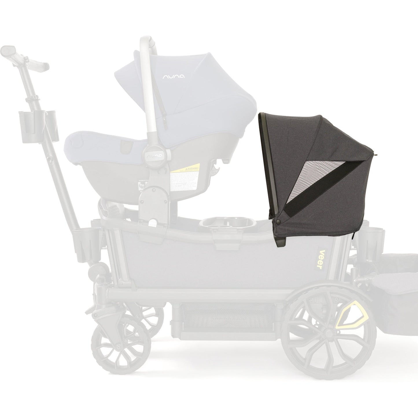 Veer Stroller Accessories Veer Cruiser XL Custom Retractable Canopy