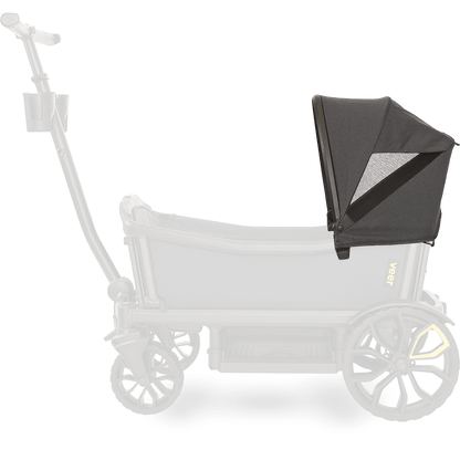 Veer Stroller Accessories Heather Grey Veer Cruiser XL Custom Retractable Canopy