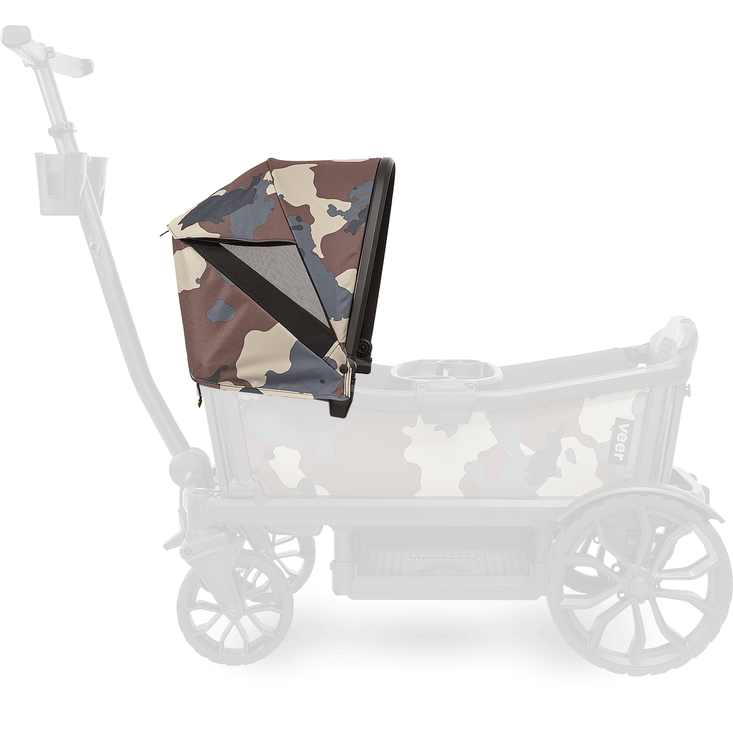 Veer Stroller Accessories Camo Veer Cruiser XL Custom Retractable Canopy