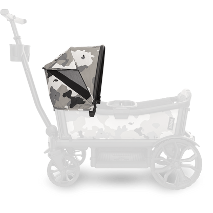 Veer Stroller Accessories Ice Camo Veer Cruiser XL Custom Retractable Canopy