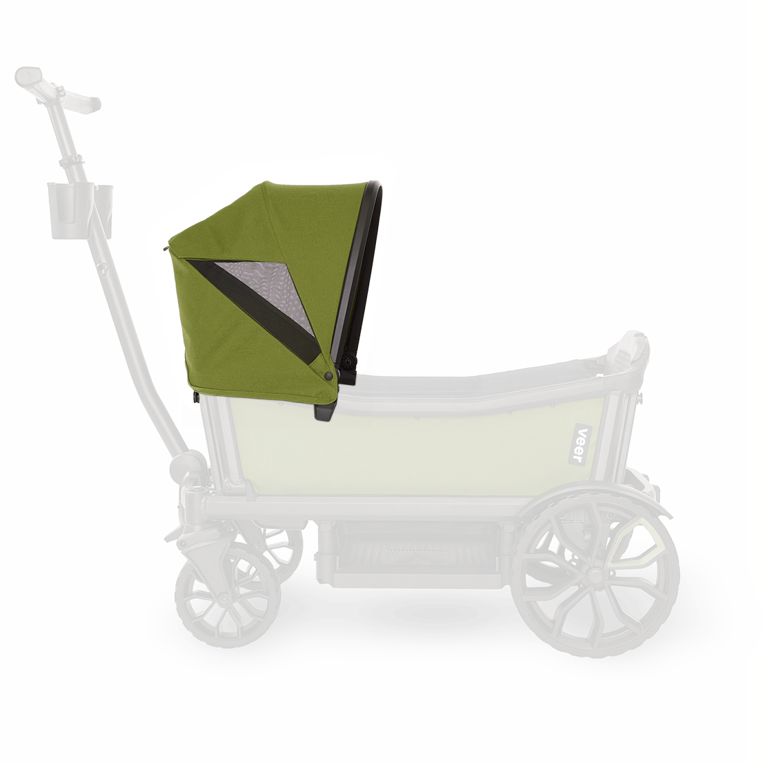 Veer Stroller Accessories Joshua Green Veer Cruiser XL Custom Retractable Canopy