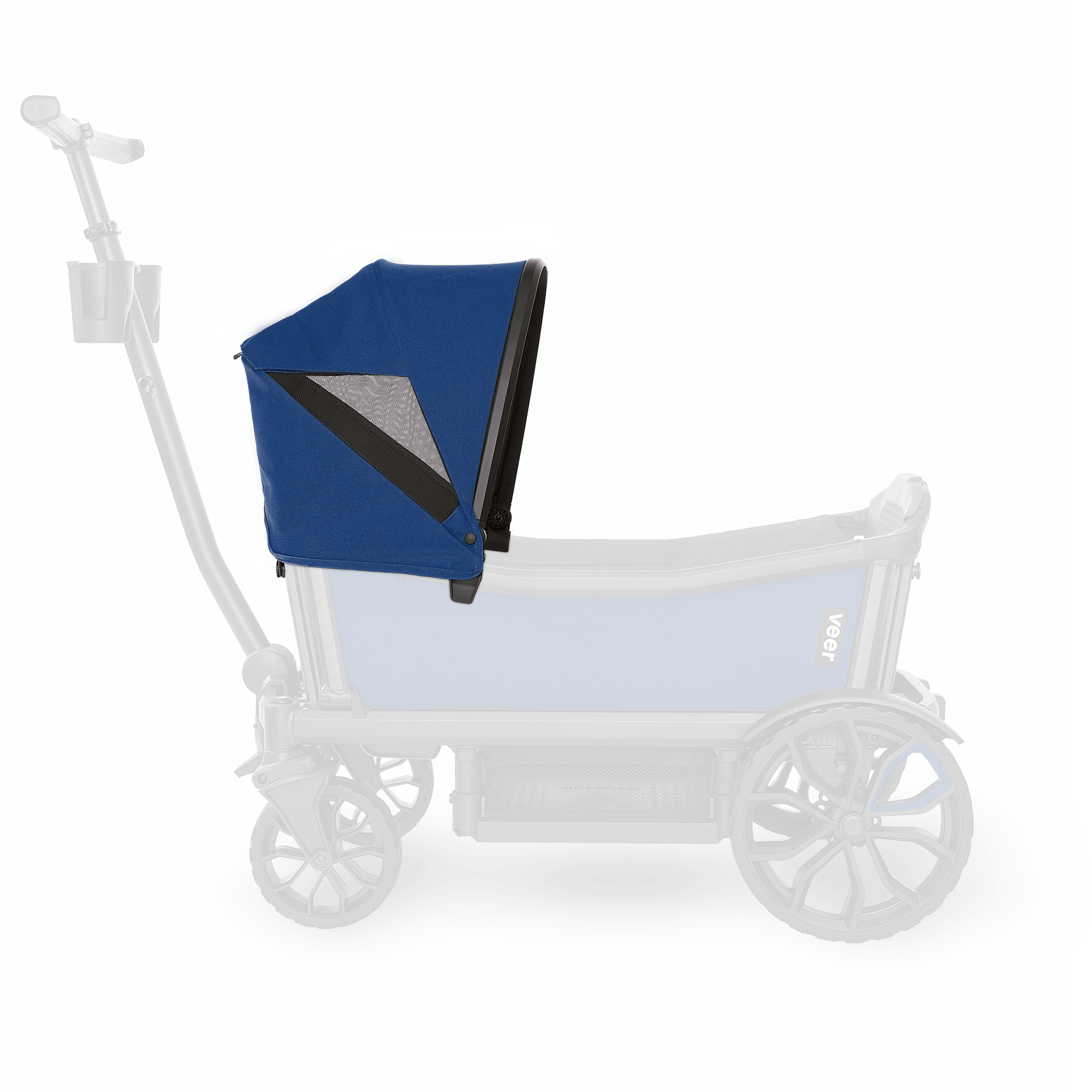 Veer Stroller Accessories Kai Blue Veer Cruiser XL Custom Retractable Canopy