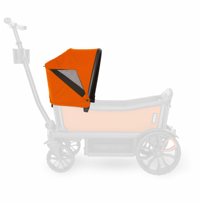 Veer Stroller Accessories Sienna Orange Veer Cruiser XL Custom Retractable Canopy